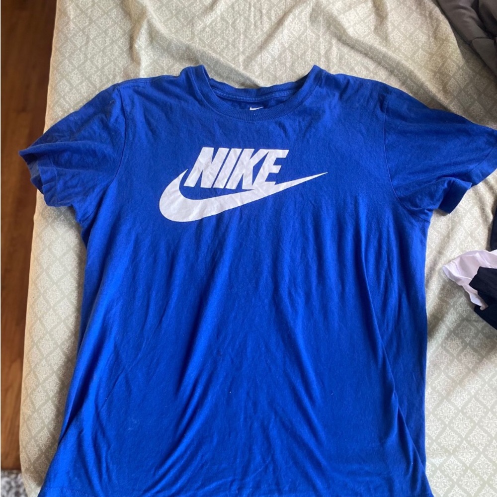 Blue Nike Men T-shirt/ Medium